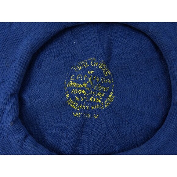 Girl Guides of Canada Vintage Beret Blue Nylon - Picture 3 of 4